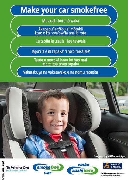Make Your Car Smokefree - Multilingual - HE1803