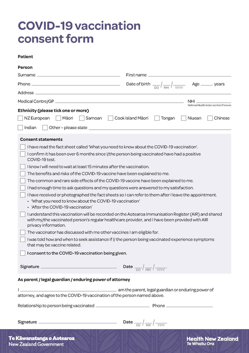 covid-19 vaccination consent form - hp7565 – healthed