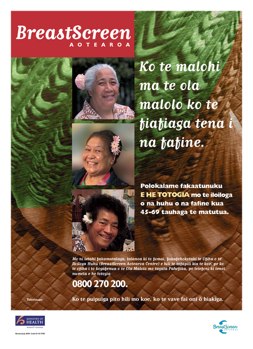 BreastScreen Aotearoa – Tokelauan version