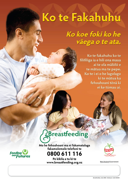 Breastfeeding: You're Part of the Picture Too – Tokelauan version
