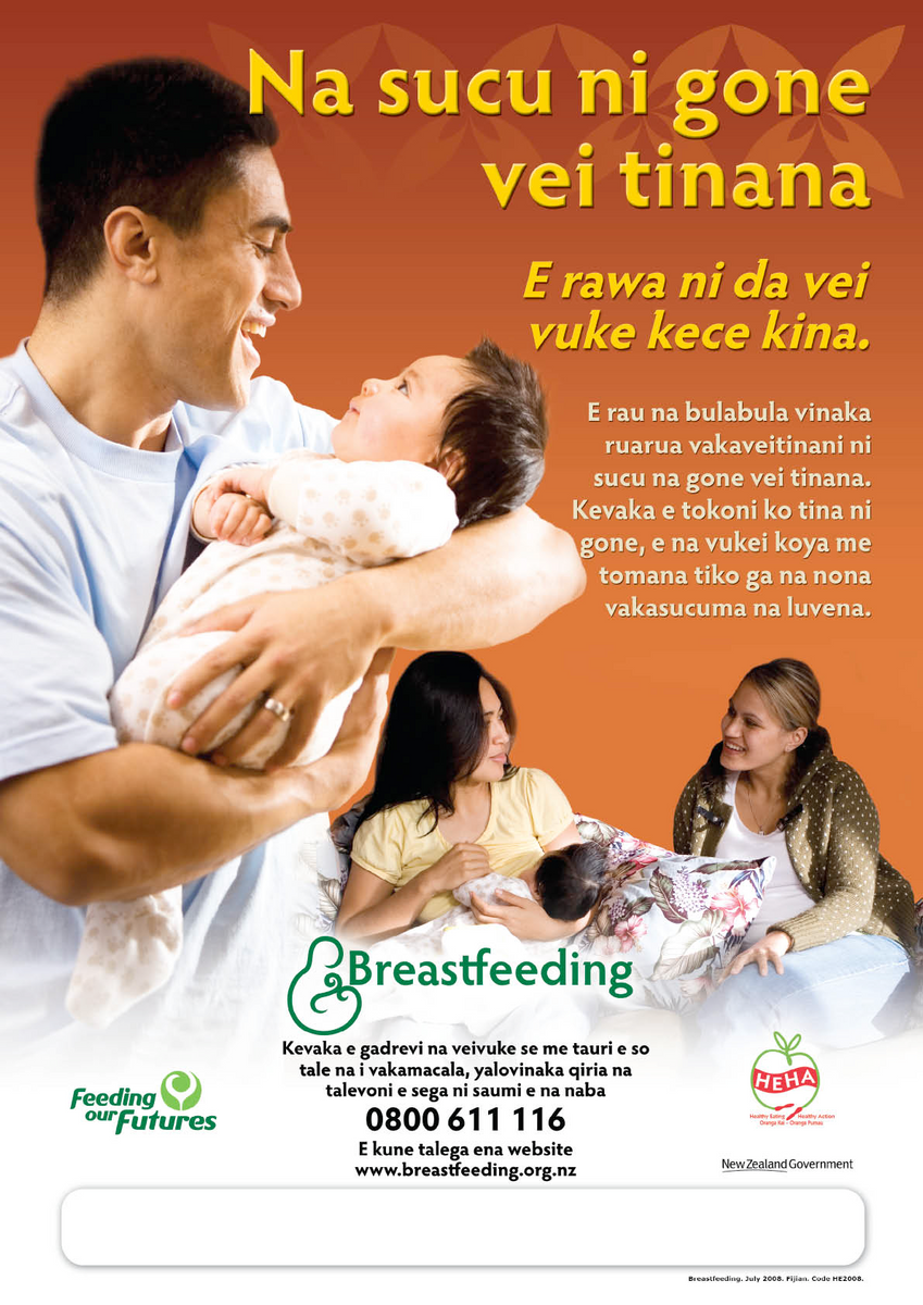Breastfeeding You're Part of the Picture Too Fijian version HealthEd