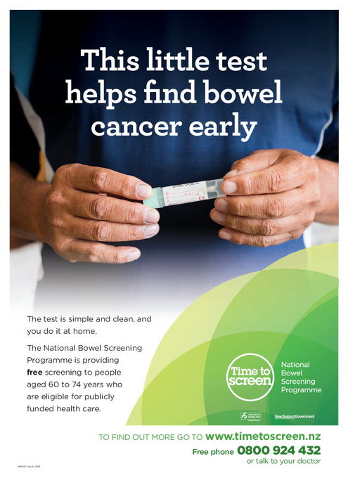 This little test helps find bowel cancer early - HP6822