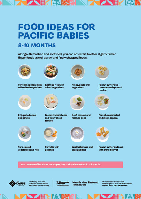 Food ideas for Pacific babies