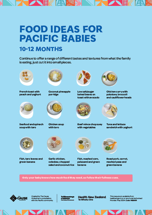 Food ideas for Pacific babies