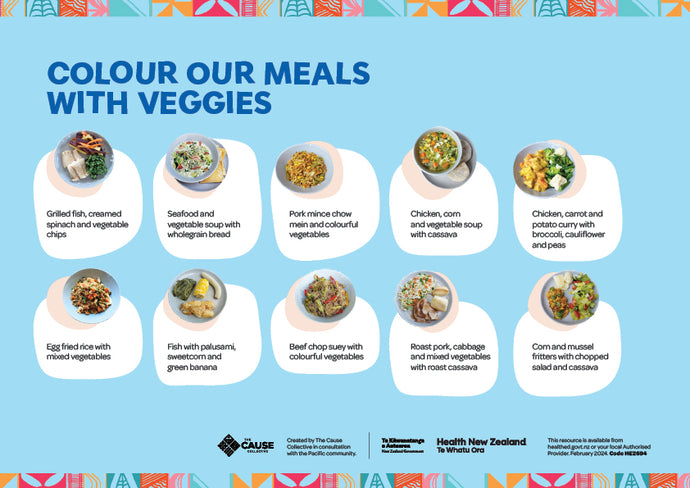 Colour our meals with veggies