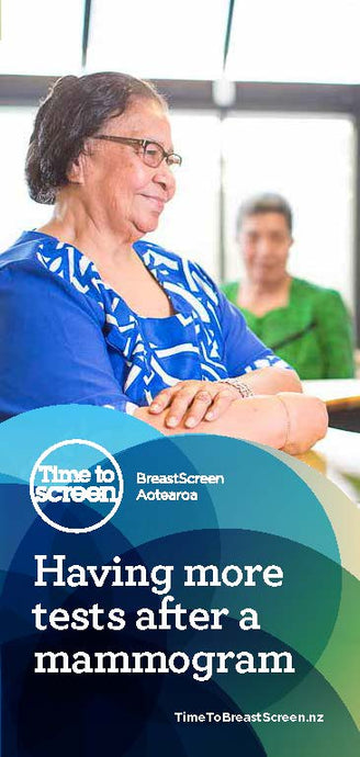 Having more tests after a mammogram – English - HE10118