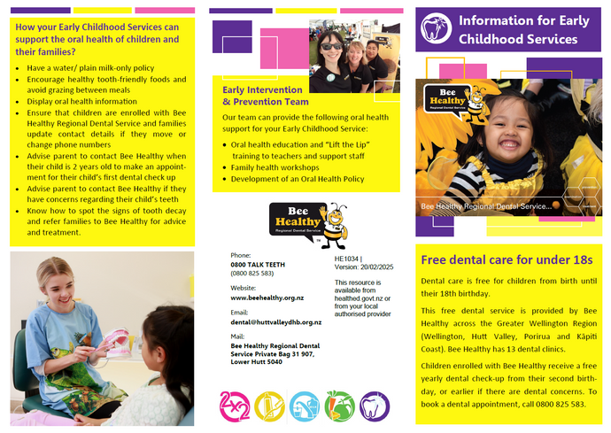 ECE information leaflet - English - HE1034