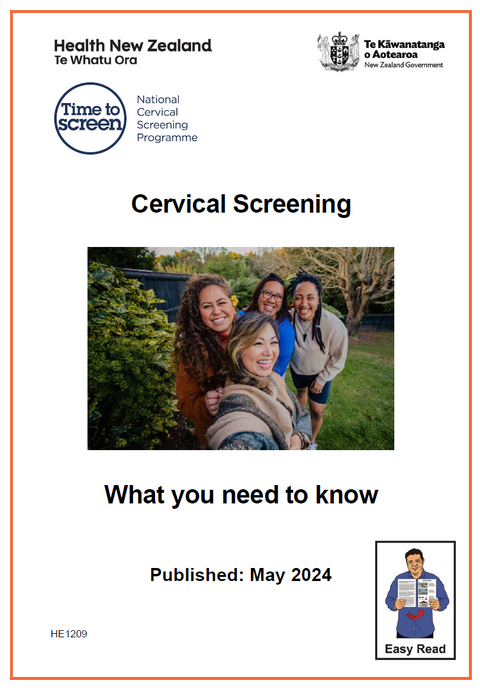 Cervical screening: what you need to know Easy Read HE1209