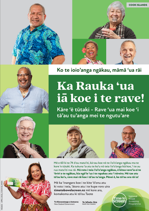 NBSP national campaign poster A3 Cook Islands Māori