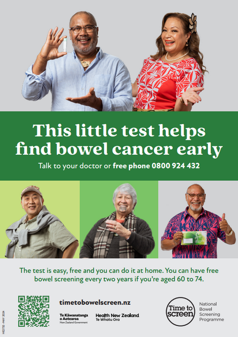 This little test helps find bowel cancer early - HE2732