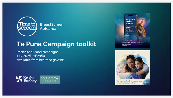 BreastScreen Aotearoa Te Puna campaign toolkit - HE2950