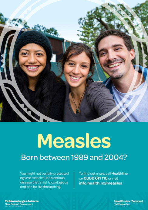 Measles - Born between 1989 and 2004 poster - HP8152