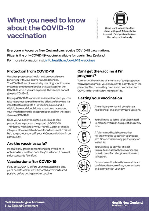 What you need to know about the COVID-19 vaccination - HP8590