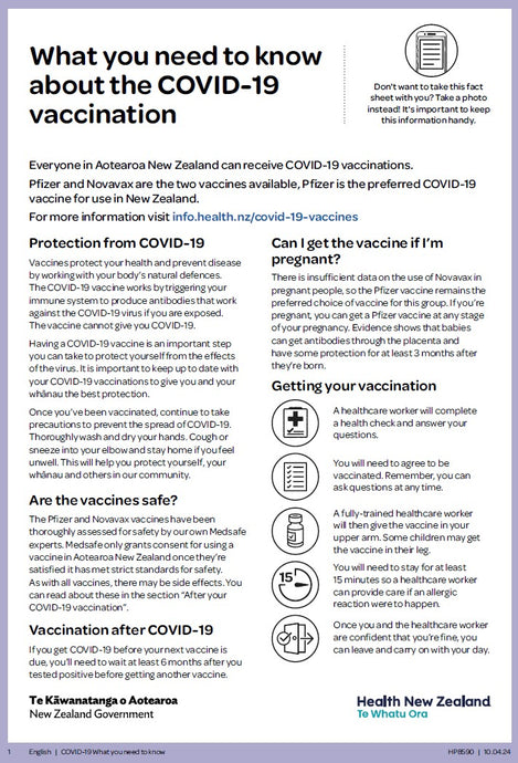 What you need to know about the COVID-19 vaccination - HP8590