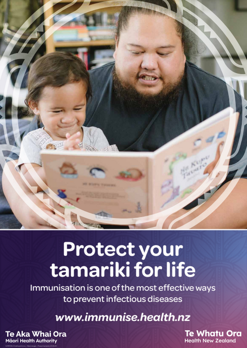 Protect your tamariki for life poster - NIP8709