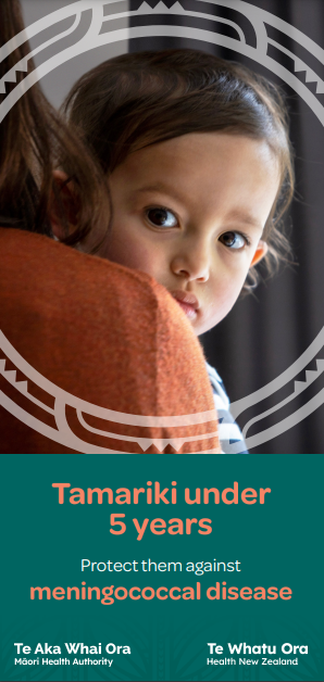Tamariki under 5 years protect them against meningococcal disease - NIP8755