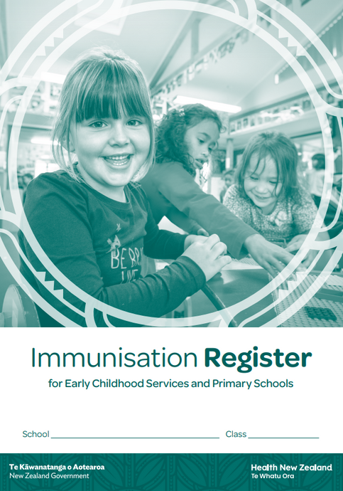 Immunisation Register for Early Childhood Services and Primary Schools – English - NIP8863