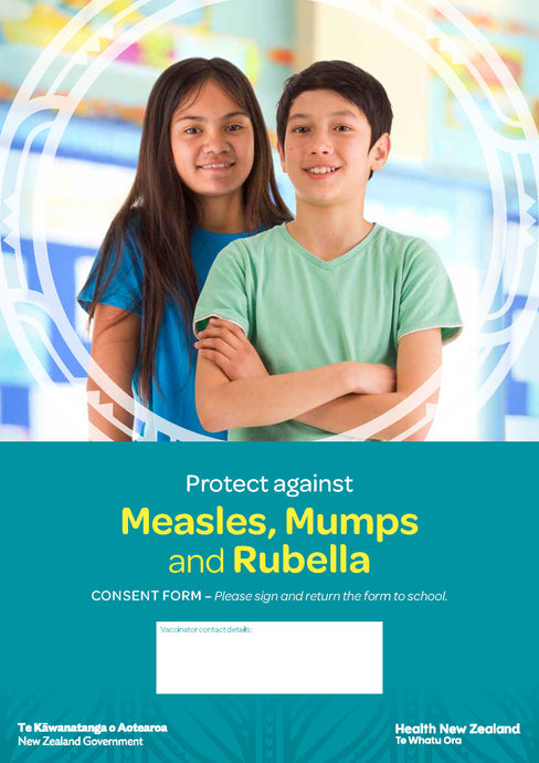 Protect against measles, mumps and rubella - consent form - NIP8902
