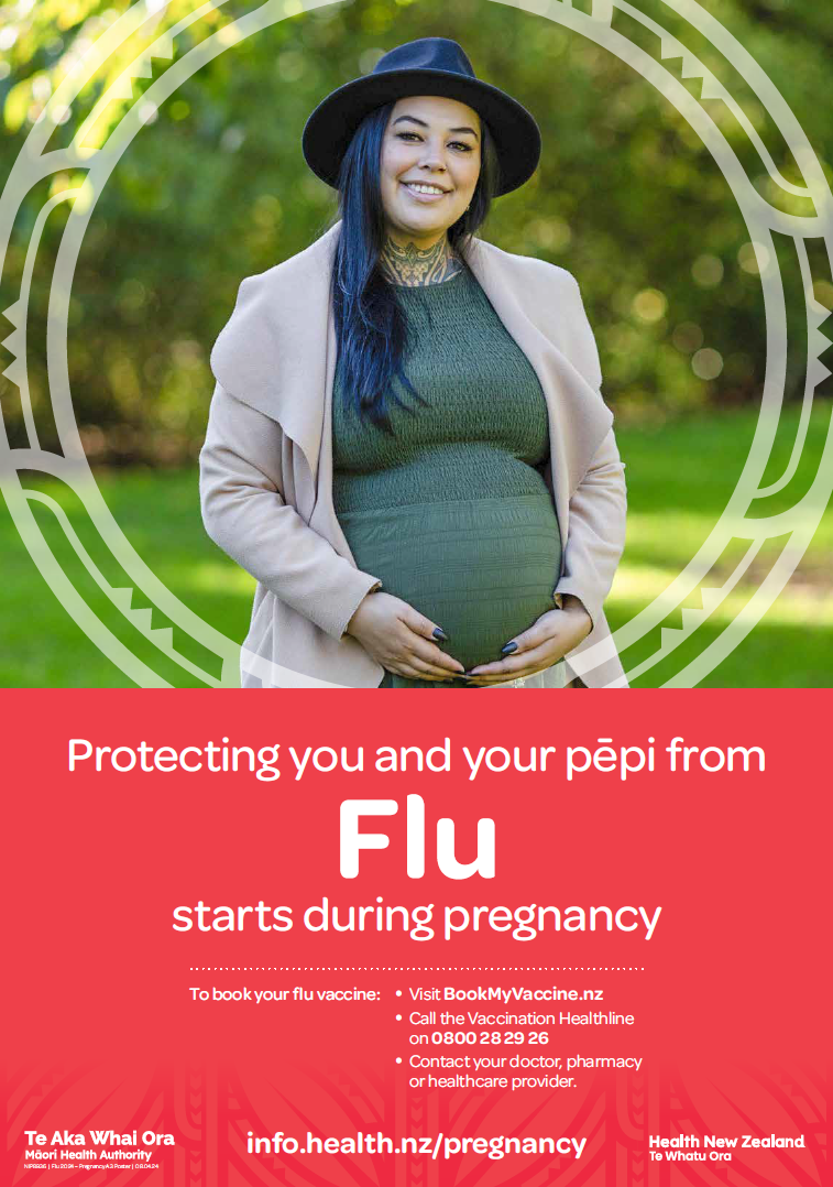 Flu - Protecting you and your pēpi from flu starts during pregnancy po ...