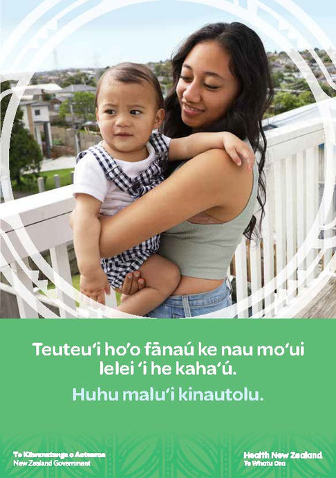 Set your tamariki up for a healthy future – Tongan version - NIP8962