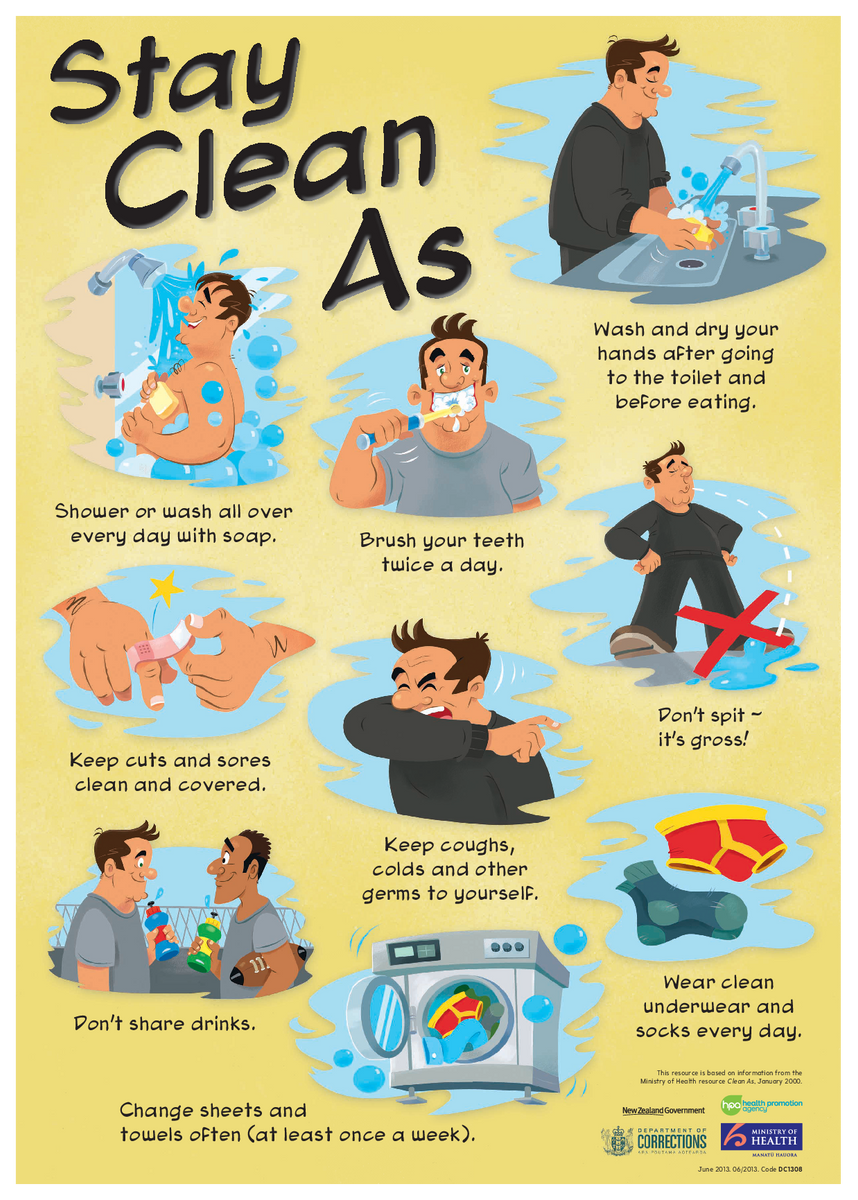 Stay Clean As β HealthEd