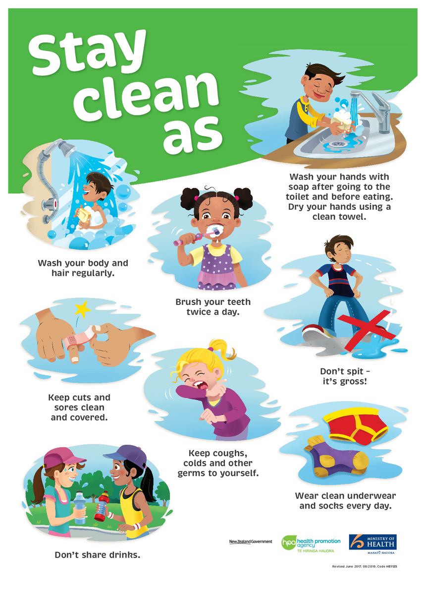 Stay Clean As - HE1125 – HealthEd
