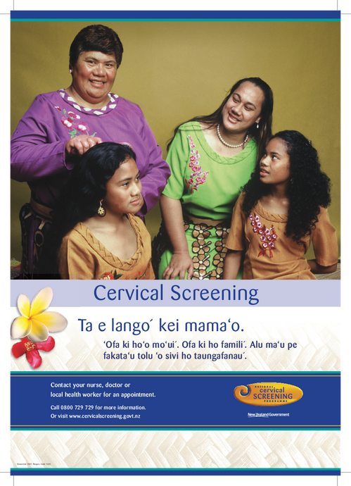 Cervical screening – Tongan version