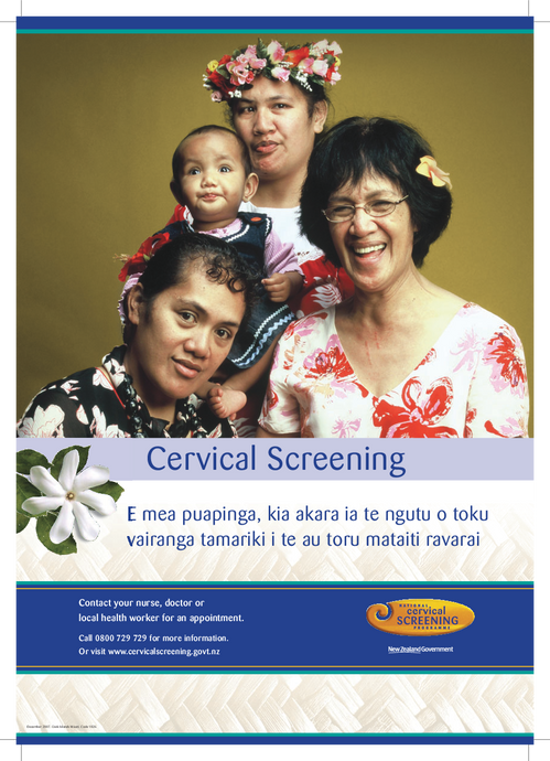 Cervical Screening – Cook Islands Māori version