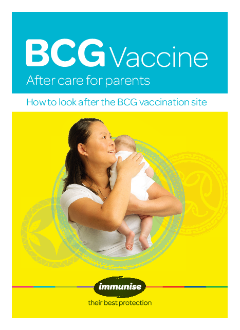 BCG Vaccine: After Care for Parents – English version - HE2226