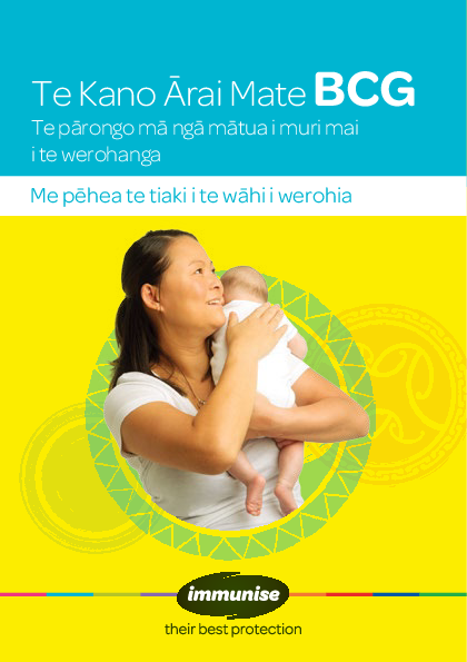 BCG Vaccine: After Care for Parents – te reo Māori version - HE2227