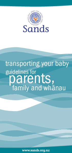 Transporting Your Baby: Guidelines for Parents, Family and Whānau - HE2323
