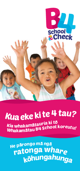 B4 School Check: Information for Early learning services Auckland region – te reo Māori version - HE2442